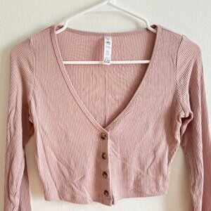 Alo Yoga Cropped Cardigan